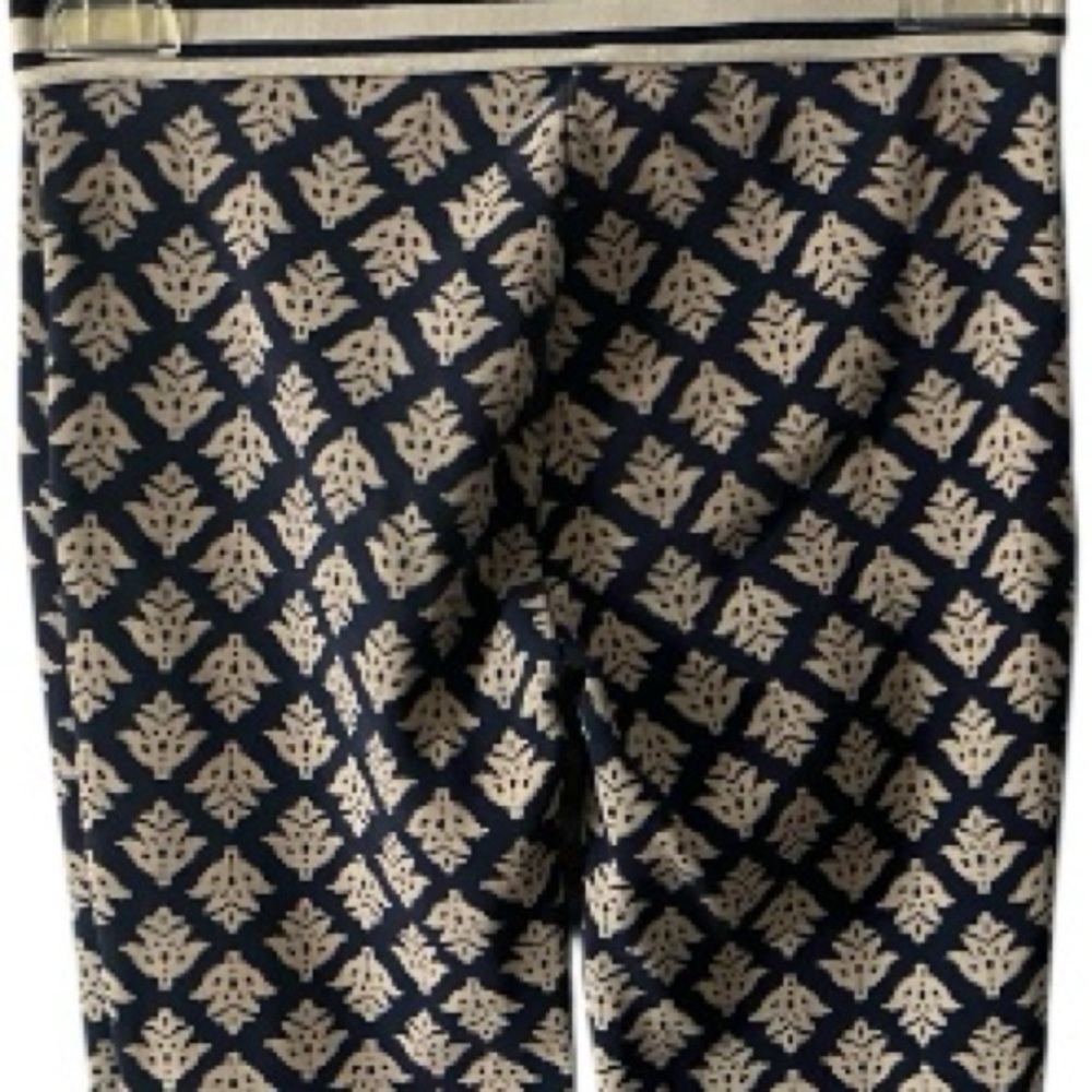 Crewcuts Pants, Sz 14, Geometric print, Gray, Navy, EUC, cotton blend - Picture 9 of 10